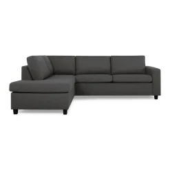 3-sitssoffa Basic Home Crazy L-formad Schäslong 250 cm