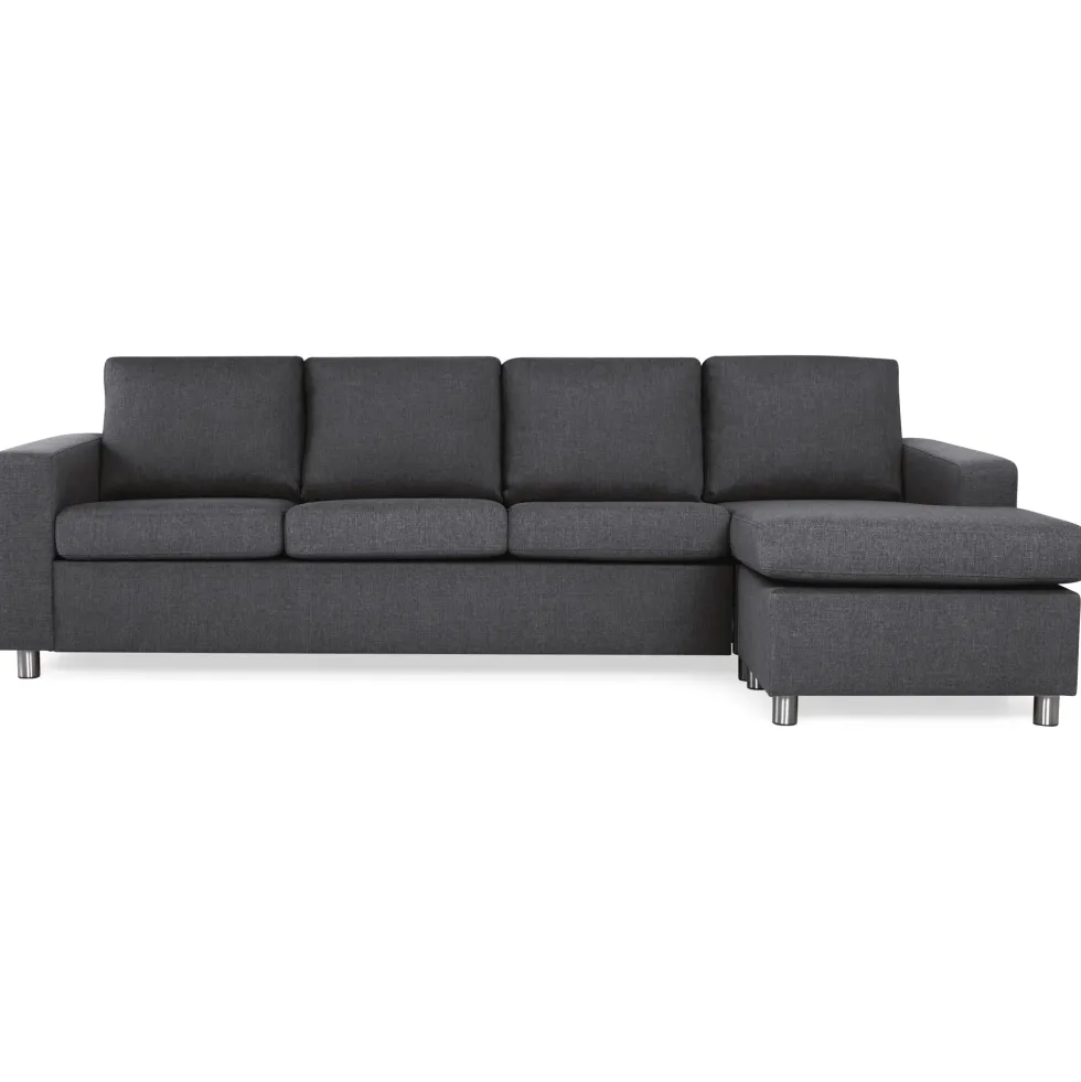 4-sitssoffa Basic Home Crazy Vändbar L-formad Divansoffa 275 cm