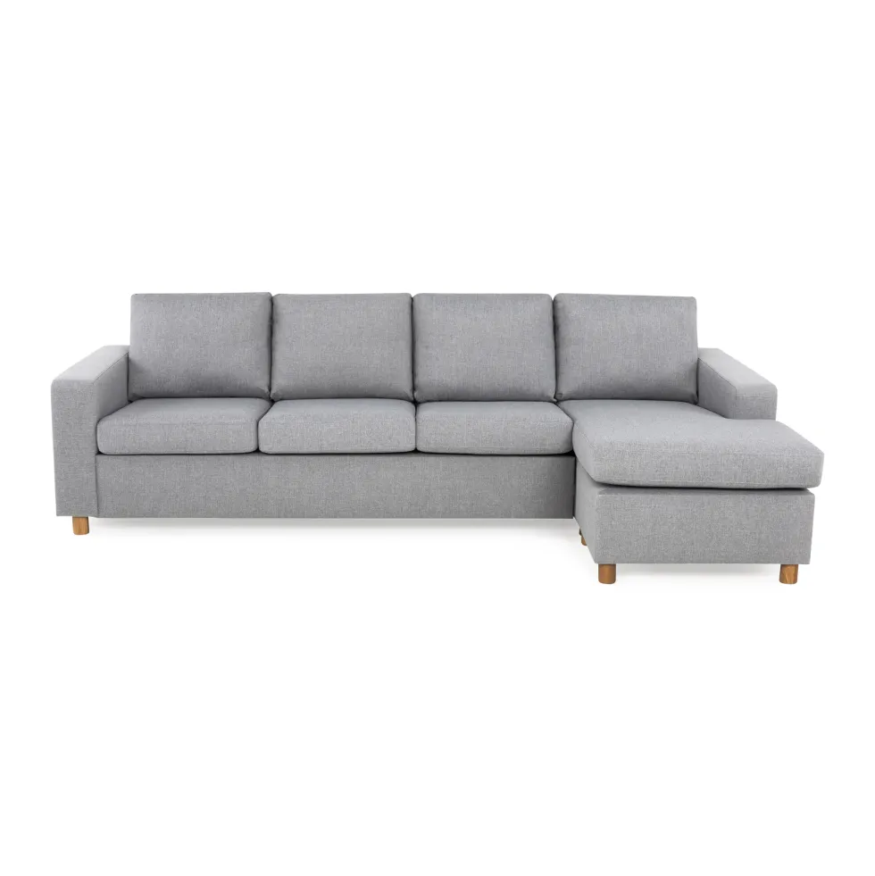 4-sitssoffa Basic Home Crazy Vändbar L-formad Divansoffa 275 cm