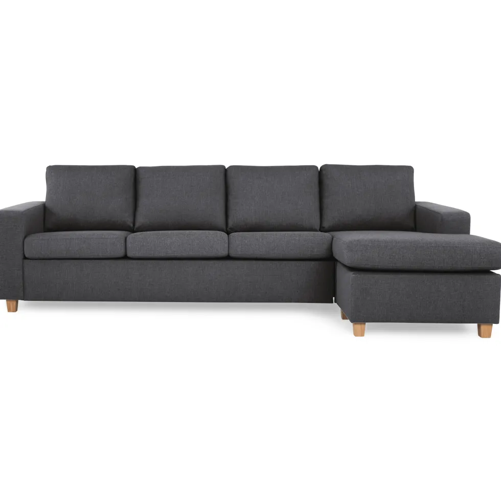 4-sitssoffa Basic Home Crazy Vändbar L-formad Divansoffa 275 cm