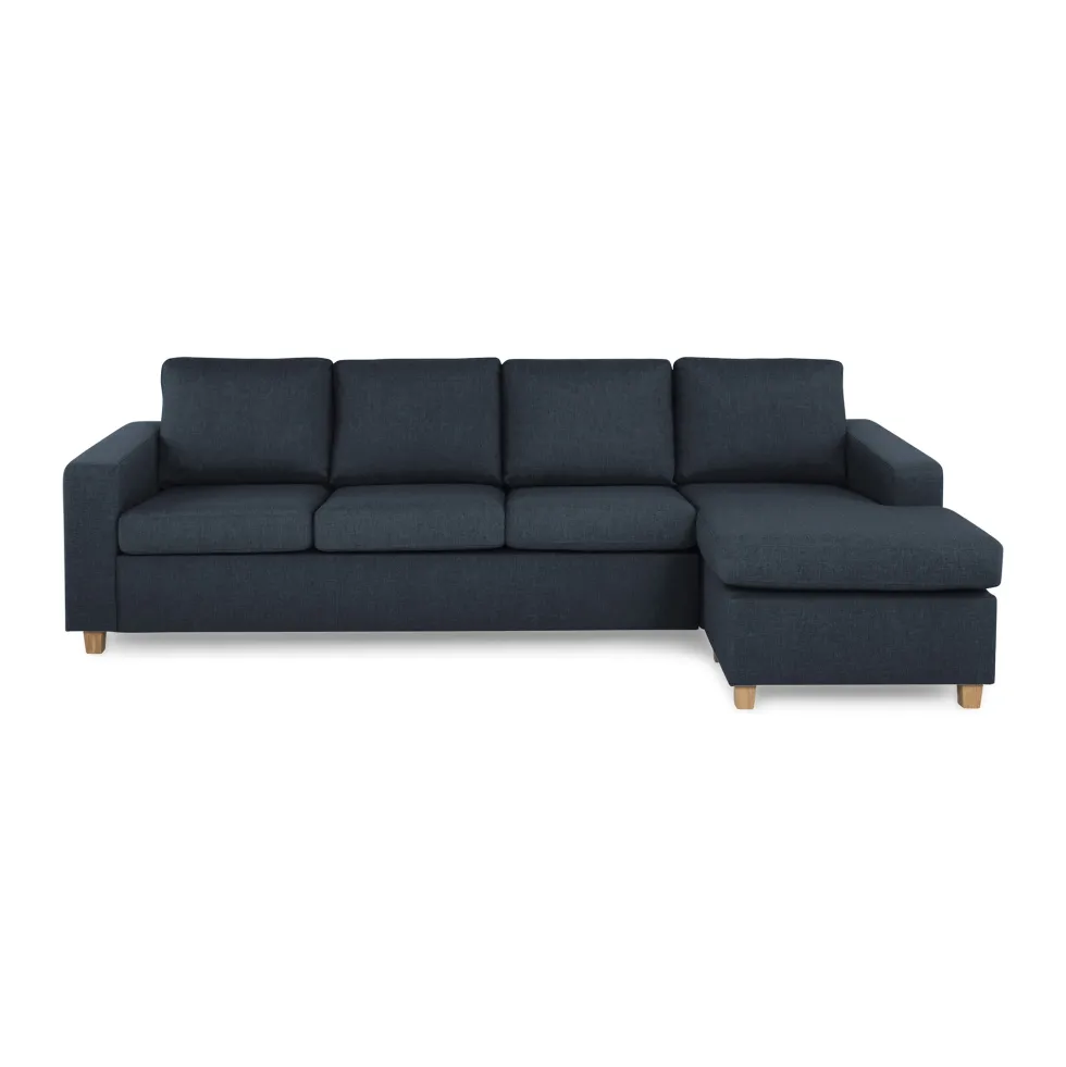 4-sitssoffa Basic Home Crazy Vändbar L-formad Divansoffa 275 cm