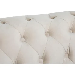 2-sitssoffa Manor House Chesterfield Deluxe SammetBeige