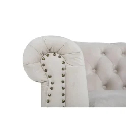 2-sitssoffa Manor House Chesterfield Deluxe SammetBeige