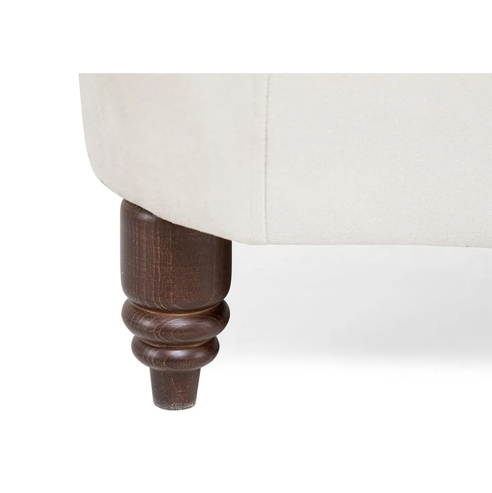 2-sitssoffa Manor House Chesterfield Deluxe SammetBeige
