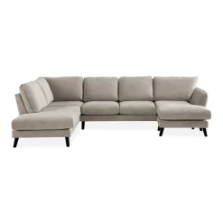 6-sitssoffa Scandi Days Trend Lyx U-formad med Divan och Schäslong 326 cm