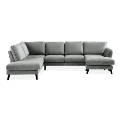 6-sitssoffa Scandi Days Trend Lyx U-formad med Divan och Schäslong 326 cm