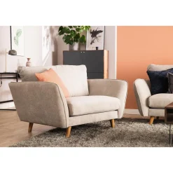 3-sitssoffa Scandinavian Choice Trend Lyx med DivanSvarta ben