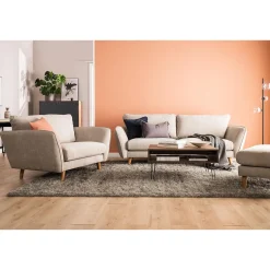3-sitssoffa Scandinavian Choice Trend Lyx med DivanSvarta ben