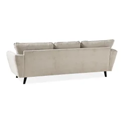 3-sitssoffa Scandinavian Choice Trend Lyx med DivanSvarta ben