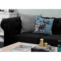 3-sitssoffa Scandinavian Choice Chesterfield NeoSvart