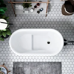 Sittbadkar Bathlife Ideal Fristående Vit