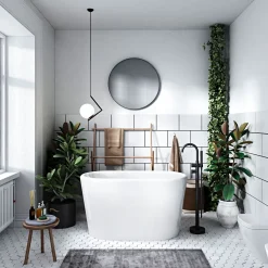 Sittbadkar Bathlife Ideal Fristående Vit