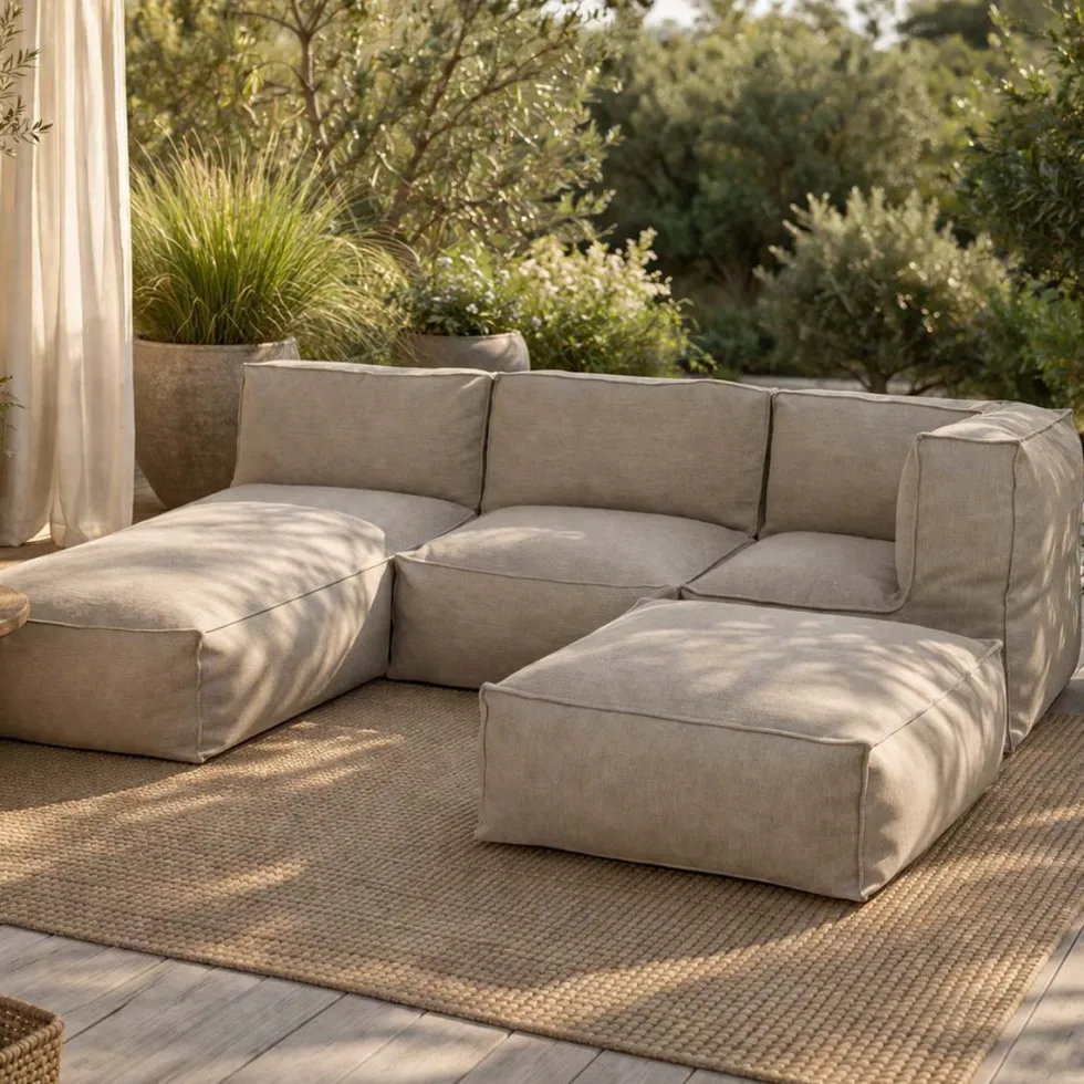 Sittpall Jabo Visby Olefin 95x95x35cm