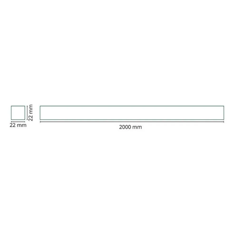 Skena SG ARMATUREN Zip 230V 2M M-V