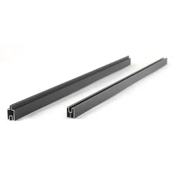 Skensats Kirkedal Topp och Bottenskena K150 Light Black