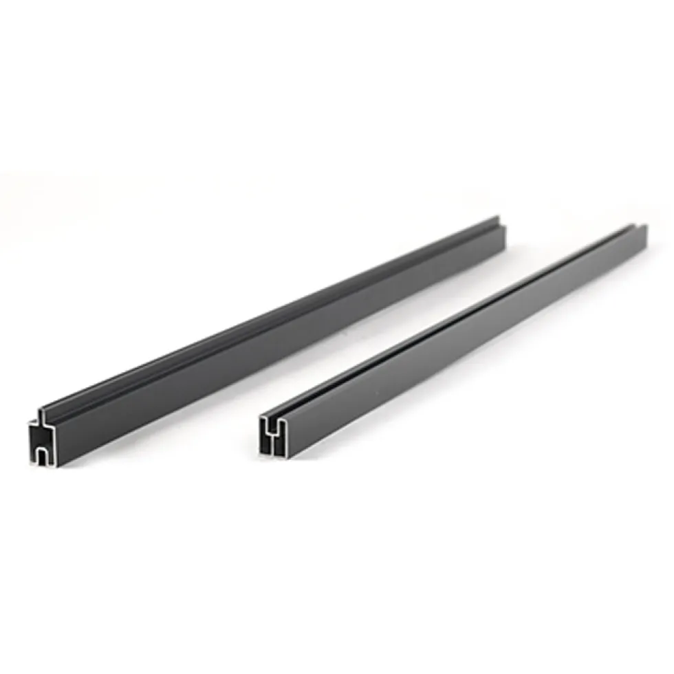 Skensats Kirkedal Topp och Bottenskena K150 Light Black