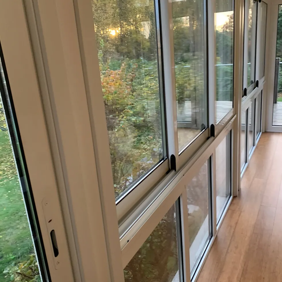 Skjutbart Fönsterparti Novoroom Ultra 2+2-Delat