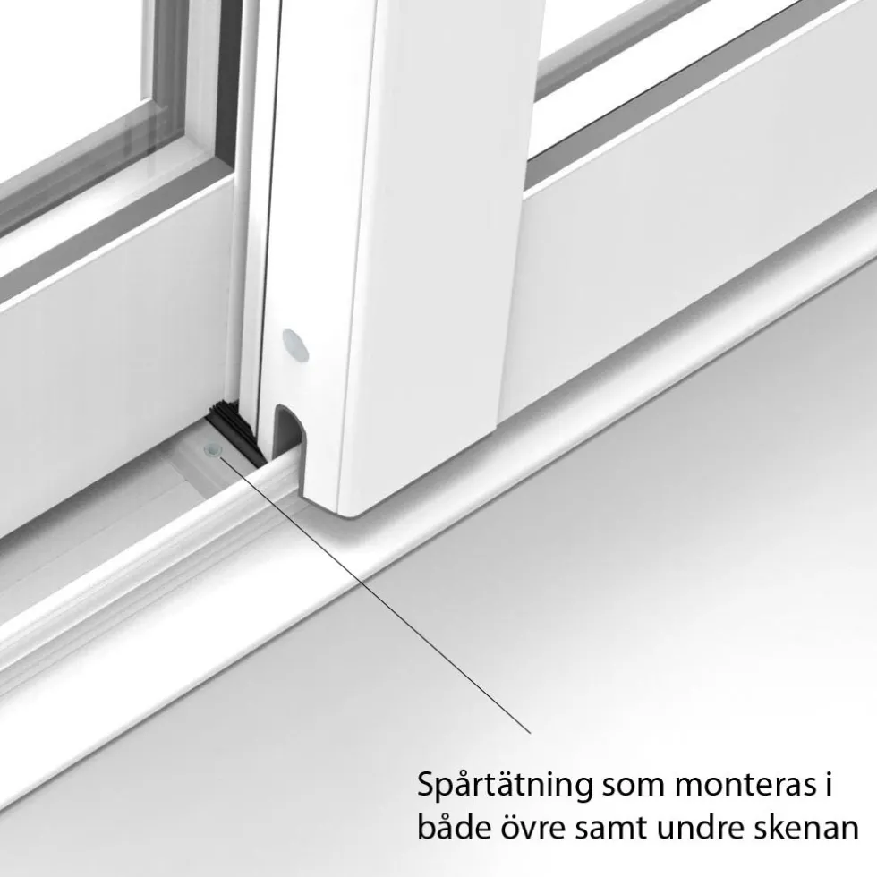 Skjutdörr Landskap Robust Året runt 3+3