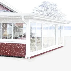 Skjutdörr Landskap Robust Året Runt 2-del