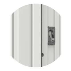 Skjutdörr NorDan Svanenmärkt NTech Aluminium 2-Delad