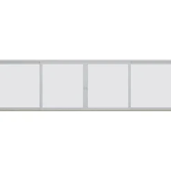 Skjutpartier Elitfönster Aluminium 4-delad