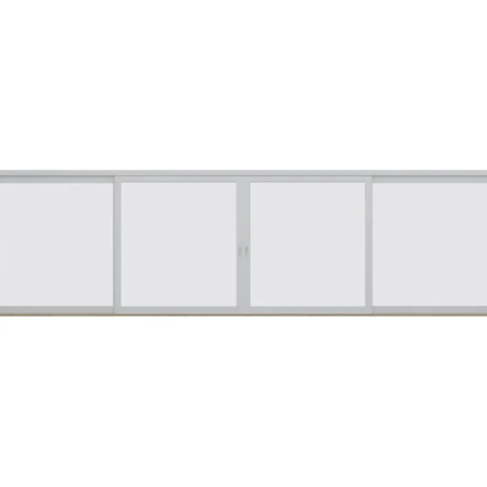 Skjutpartier Elitfönster Aluminium 4-delad