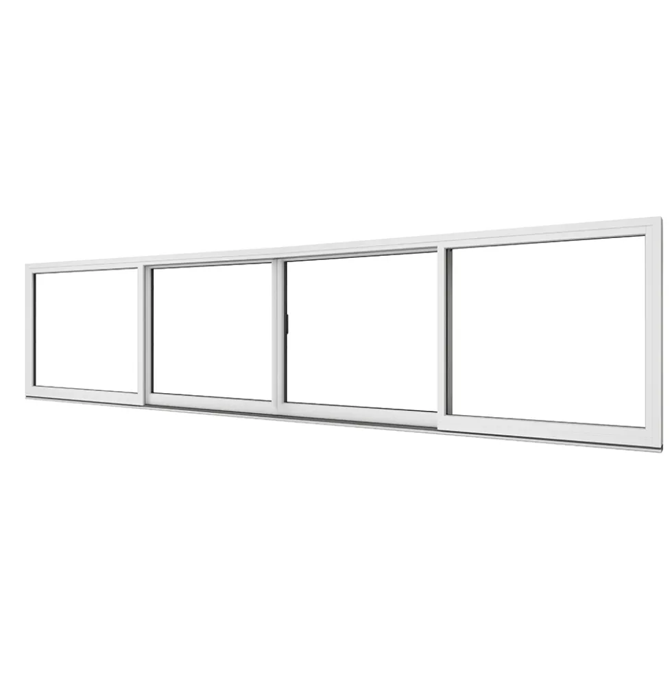 Skjutpartier Elitfönster Aluminium 4-delad