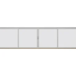 Skjutpartier Elitfönster Aluminium 4-delad