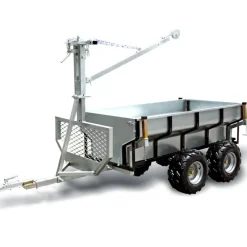 Skogs- och timmervagn ATV Metalcraft