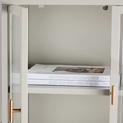 Skåp Venture Home Garis med Glasdörrar