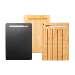 Skärbräda Fiskars Functional Form Bambu 3 delar