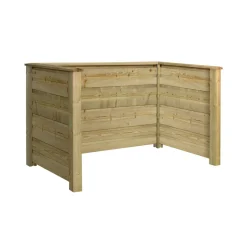 Skärm PLUS Plank Avfallsskjul