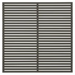 Skärm PLUS Tokyo 180x180 cmUmbra-grå RAL 7022