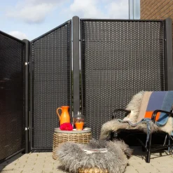 Skärm PLUS Trend 115x170 cm Svart