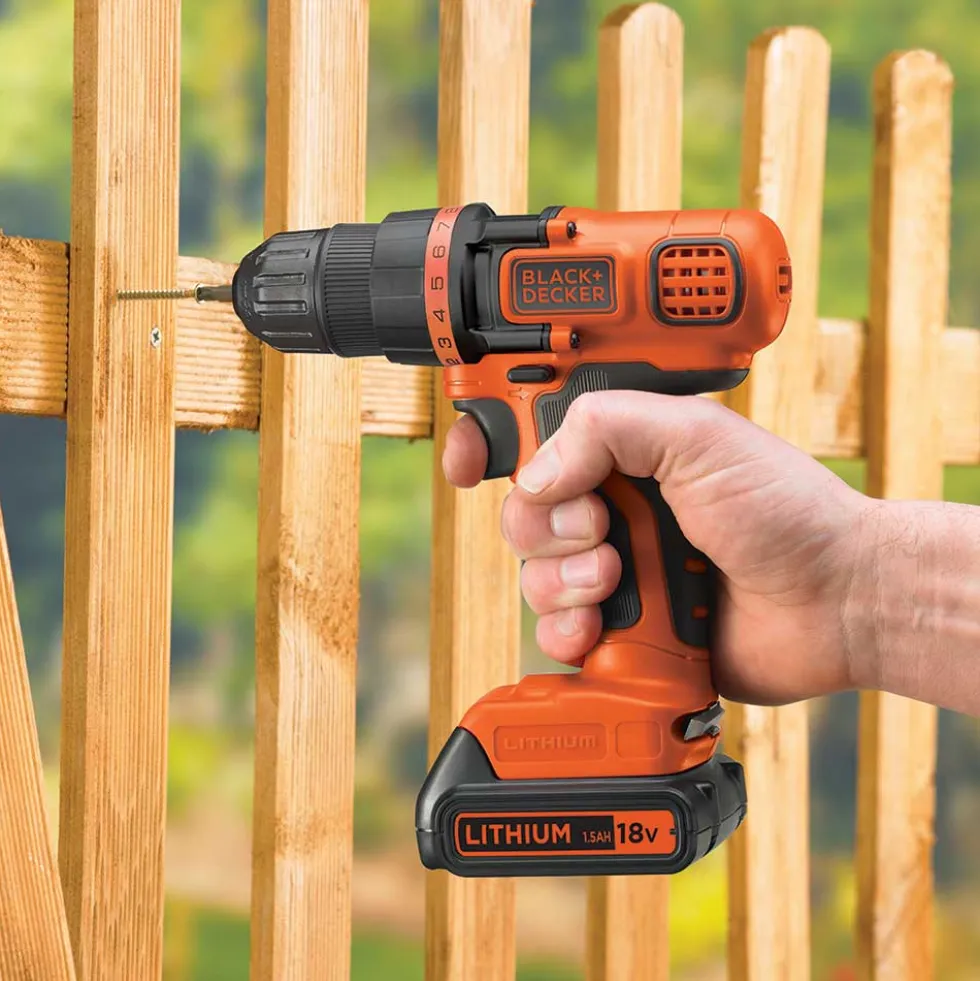Skruvdragare Black+Decker 18V utan Batteri