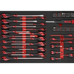 Skruvmejsel/bitssats 122 delar Teng Tools TTEMD122N