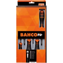 Skruvmejselsats Bahco SP/PH/PZ 6-Delar
