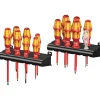 Skruvmejselsats Wera 14 Delar+ 2Rack Kraftform Bigpack 100Vde
