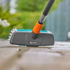 Skurborste Gardena Cleansystem Utomhusrengöring Svart Plast