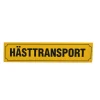 Skylt V-Plast Hästtransport 90x20 cm