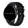 Smartwatch Kuura Function F7 V3 Svart Löparklocka med Pulsmätare