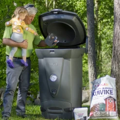 Snabbkompostor Biolan Eco 220 LMörkgrå