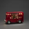 Snöglob med belysning Gnosjö Konstsmide Vattenfylld Buss med Tomte