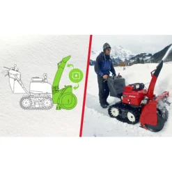 Snöslunga Honda HSS 2511 ERG Snowfighter med LED-Belysning
