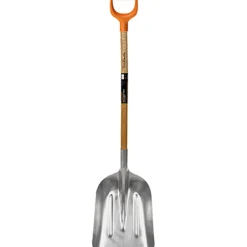 Snö-/Spannmålsskyffel Fiskars Aluminium Trähandtag