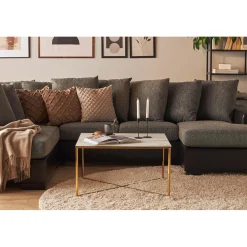 Soffbord In Living Nelly 80x80 cmVit/Gul