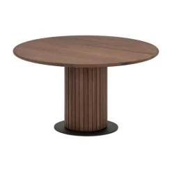 Soffbord In Living Noira Ø72 cm Brun