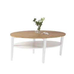 Soffbord Stenexpo Montana Ovalt Vardagsrumsbord i Ek 120cm