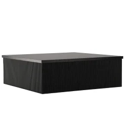 Soffbord Venture Home Lenox Svart Rektangulärt Vardagsrumsbord