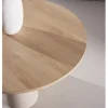 Soffbord Venture Home Olivia Ø80 cm Vit